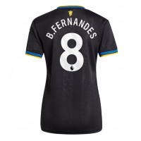 Stroje piłkarskie Manchester United Bruno Fernandes #8 Koszulka Trzeciej dla damskie 2025-26 Krótki Rękaw